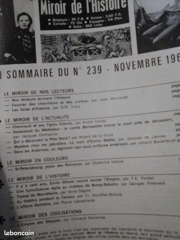 Miroir de l'Histoire Année 1969 (image 9)
