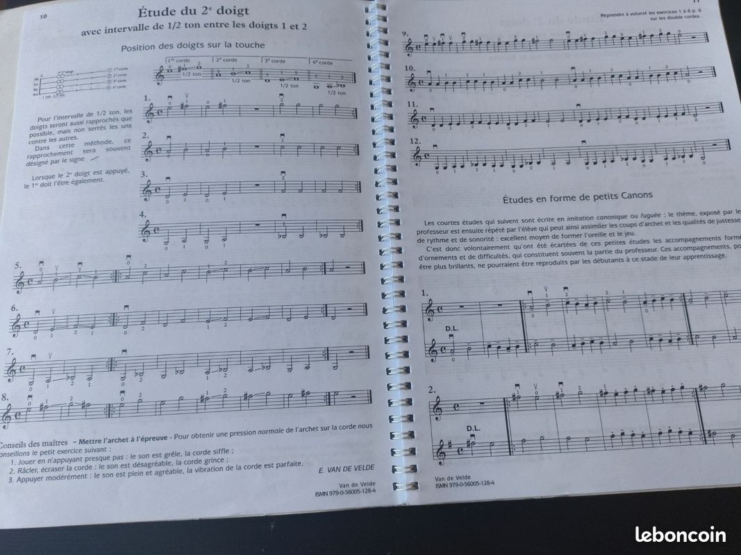 Le petit Paganini, traité élémentaire de violon volume 1 (image 5)