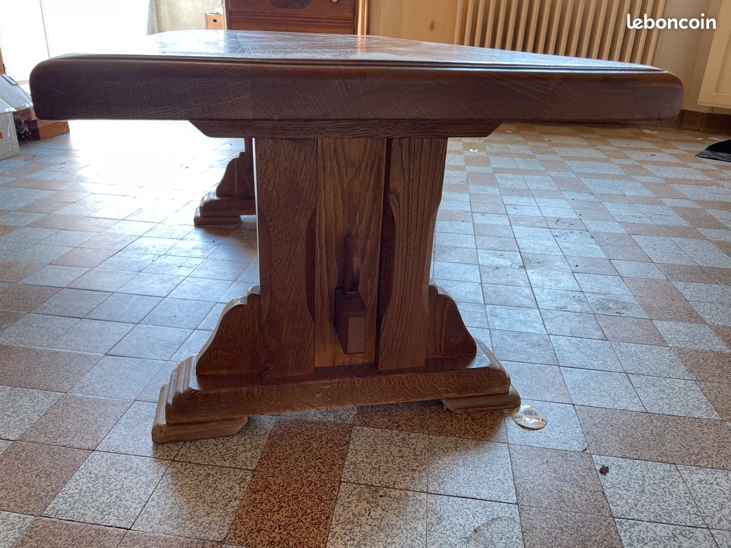 Table basse chêne massif (image 1)