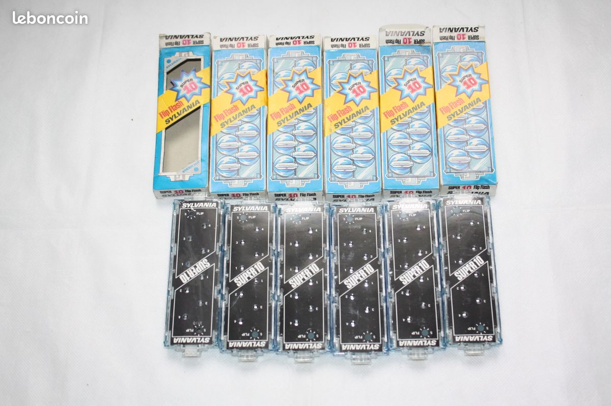 antiguo flash de sylvania - super 10 - flip fla - Comprar Objetivos y