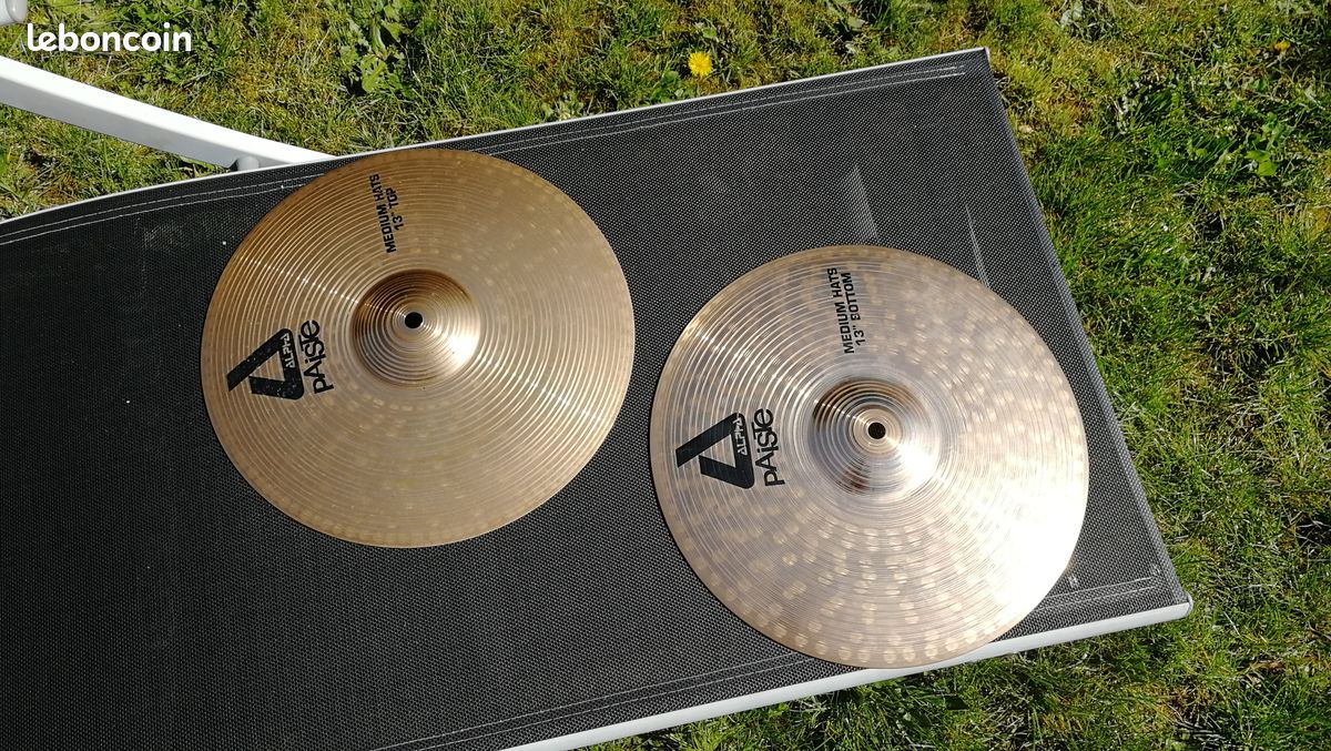 Paiste Alpha Medium Hats 13" (image 2)