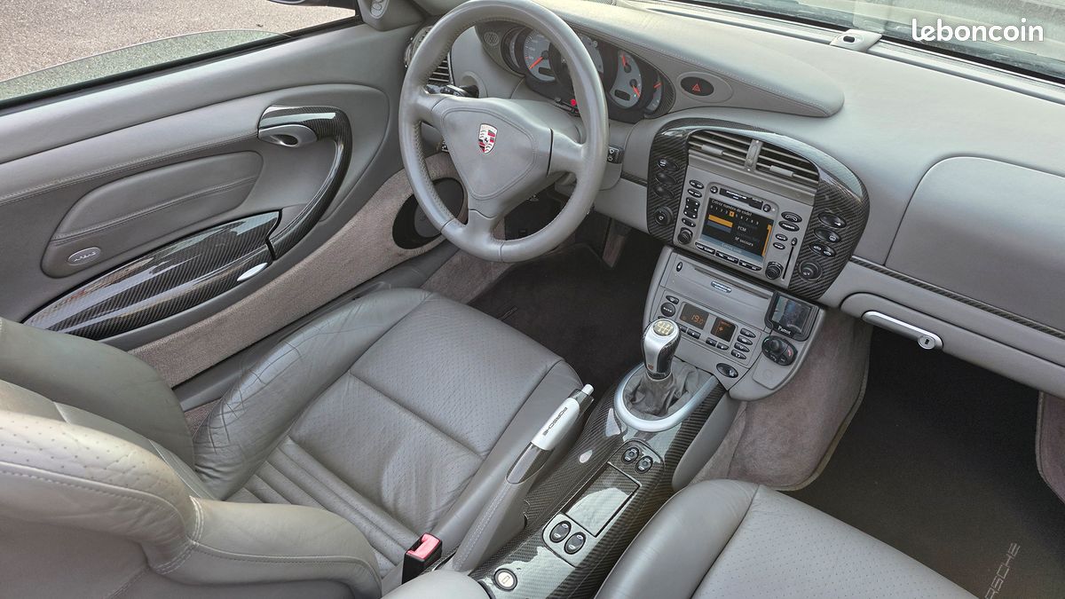 PORSCHE 911 996 - CARRERA 4 - CABRIOLET - 3.6 - 320 ch - BM6 - NOMBREUSES OPTIONS (image 9)