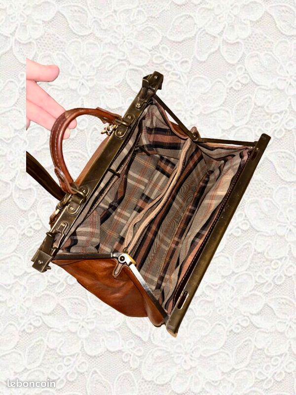 Sac à dos voyage en cuir véritable stylé