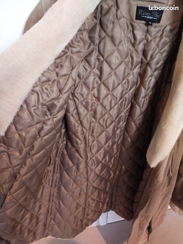 Manteau femme cuir River Skin (image 7)