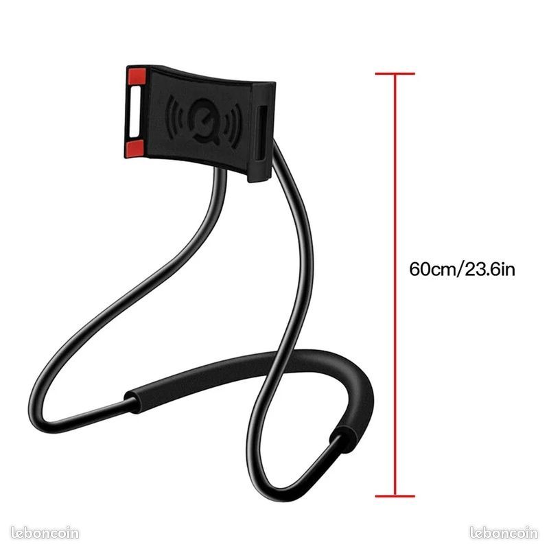 Support téléphone paresseux cou flexible et pratique pour vidéos et reseaux sociaux (image 4)