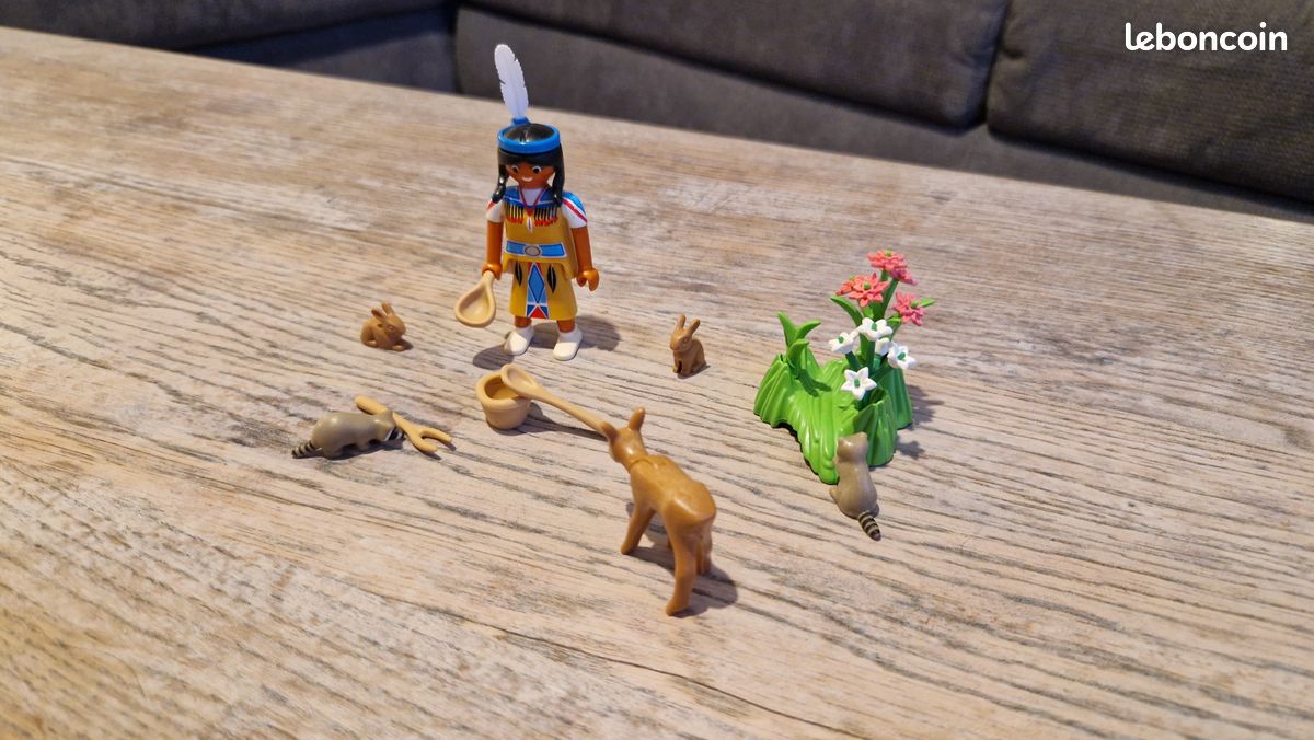 Playmobil 5278 Indienne avec animaux (image 1)