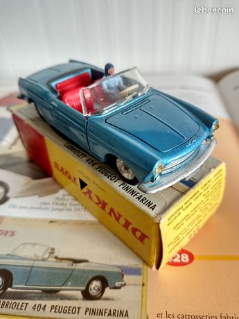 Dinky Toys Junior Peugeot 404 - Meccano France N°101 - 1963 - 1:43 - Occasion