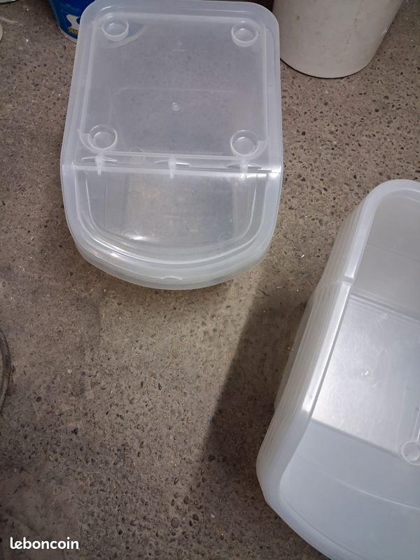 Boîtes rangement plastique (image 2)