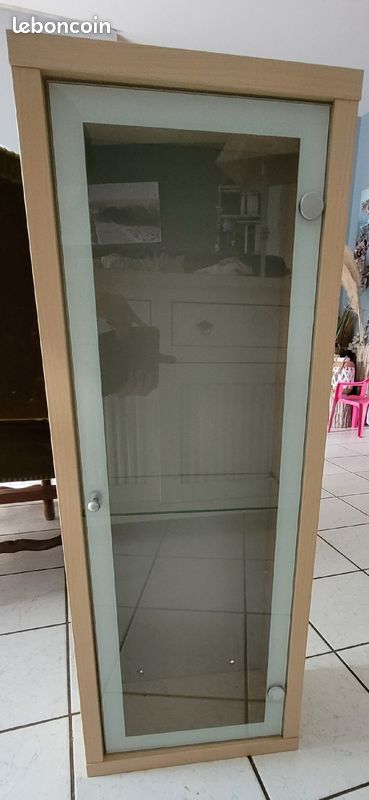 Vitrine bois et verre (image 1)