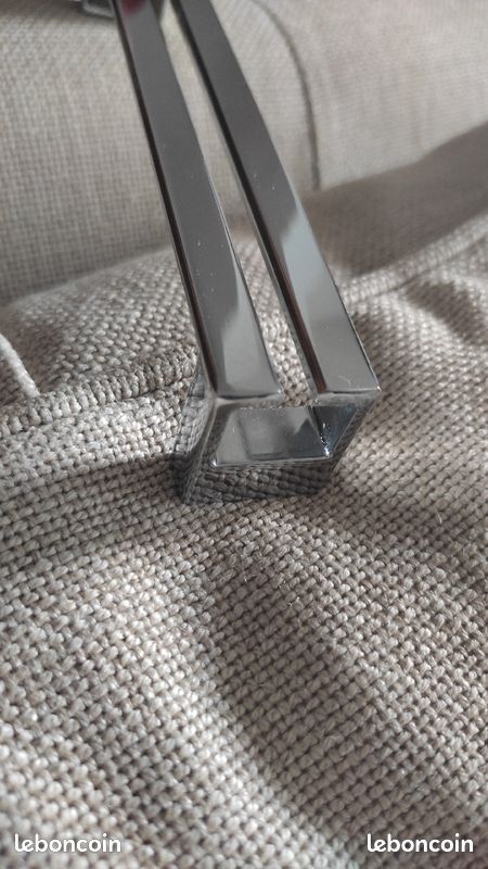 Poignée de meuble acier chromée (image 8)