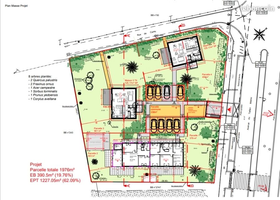 Terrain 494 m² · à Eysines · 494 m² · 195 000 €