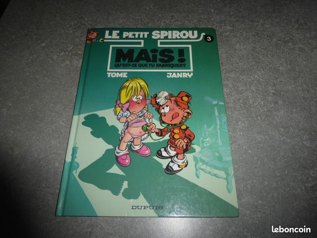 BD Le petit Spirou ,édition 1992, tome3 (image 1)