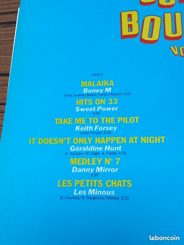 1 disque 33t super boum 82 très bon état (image 3)