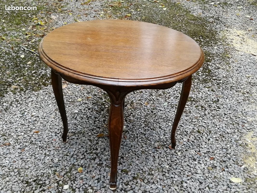 Table basse en bois (image 1)