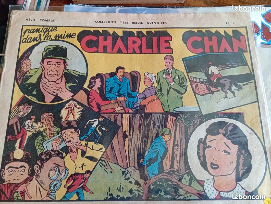 Récit complet Charlie Chan, Panique dans la mine 1947 (image 1)