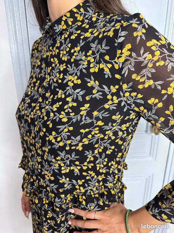 Robe fleurie Ganni (image 7)