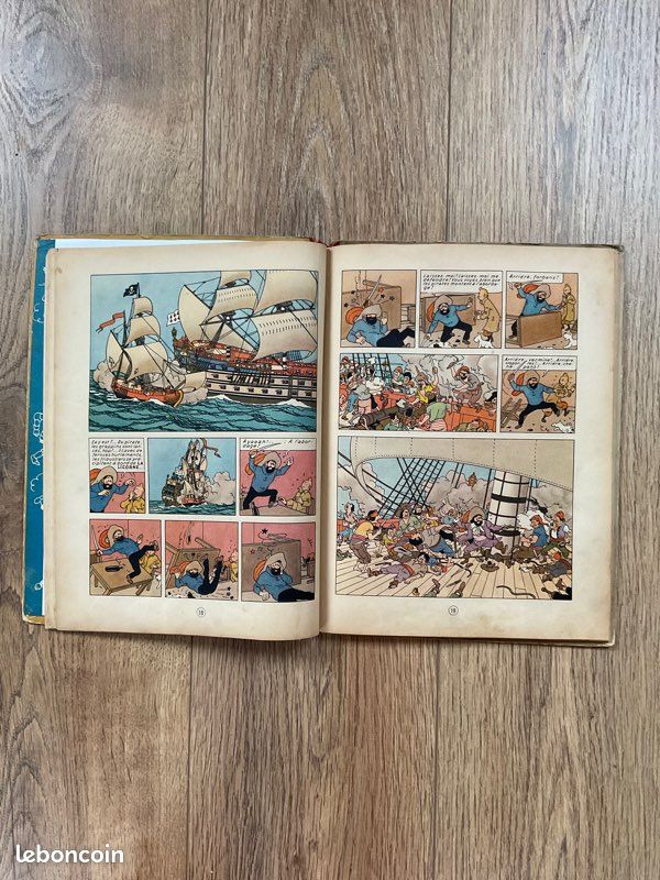 BD Tintin le secret de la licorne A20 de 1943 (image 5)