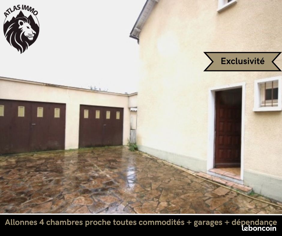 Maison 5 pièces 77 m² · à Allonnes · 77 m² · 113 000 €