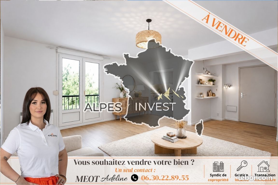 Appartement 4 pièces 87 m² · à Pontcharra · 87 m² · 158 000 €