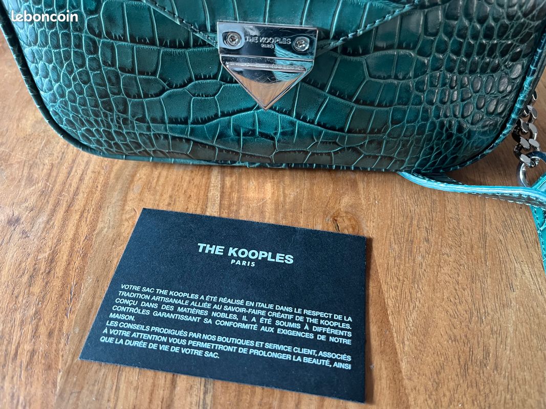 Sac Cabas Sac LÃ©ger BandouliÃ¨re Handbag Sac The Kooples ArgentÃ© Sac