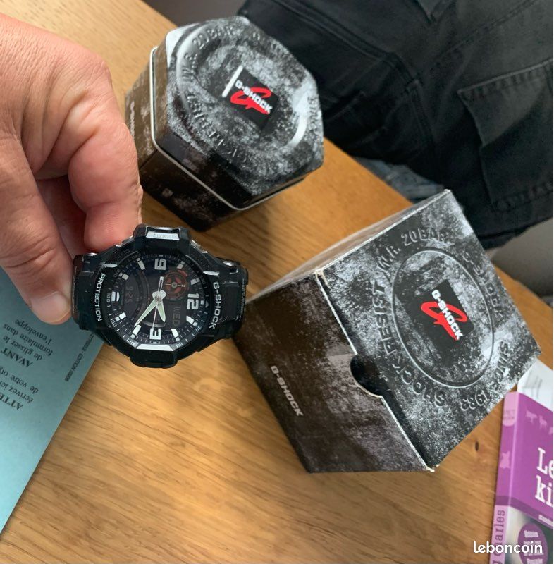 Casio Analog Casio G Shock Ga 1000fc Montre Homme Casio G- Shock