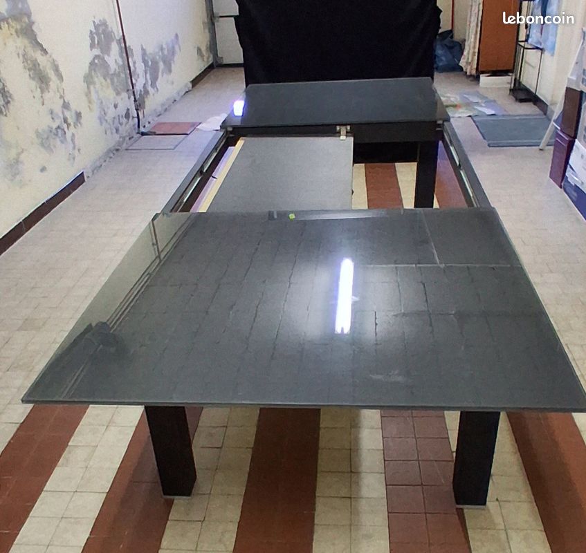Table salle à manger CINNA en Wengé (image 7)