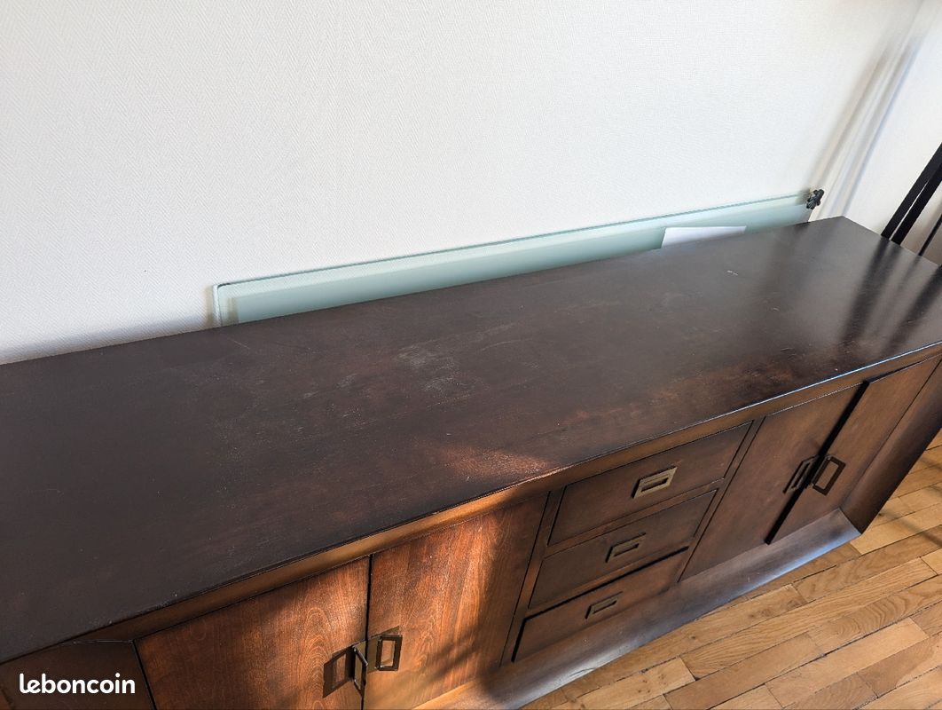 Bahut / buffet de style colonial (image 3)