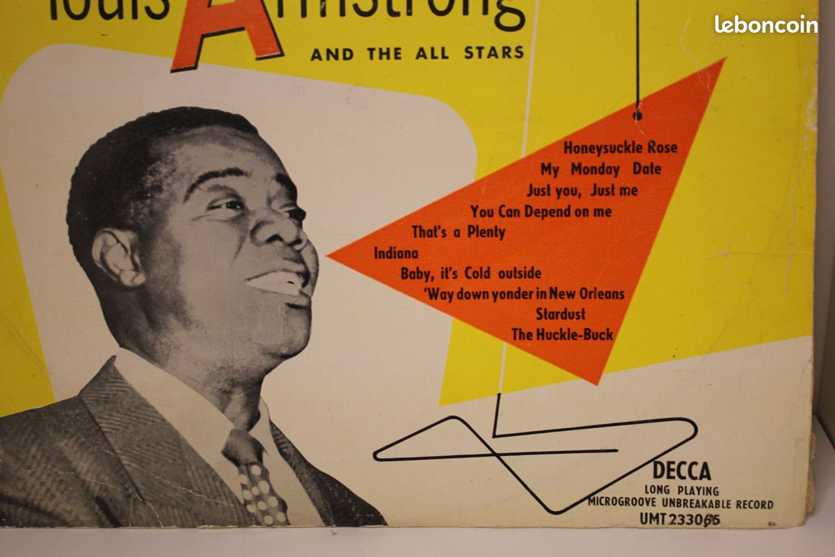 Vinyle Louis Armstrong And His All-Stars – Satchmo at Pasadena (image 3)