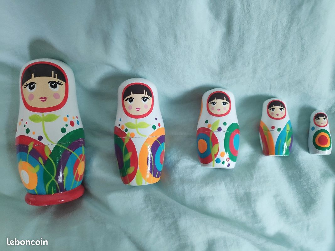 Adorables Matriochkas BOIS du jura (image 1)