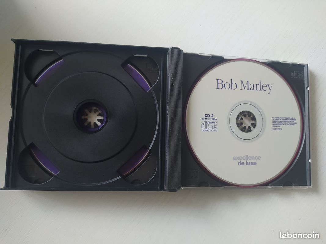 Cd Bob Marley / Excellence de Luxe (2 cd) 2000 (image 4)