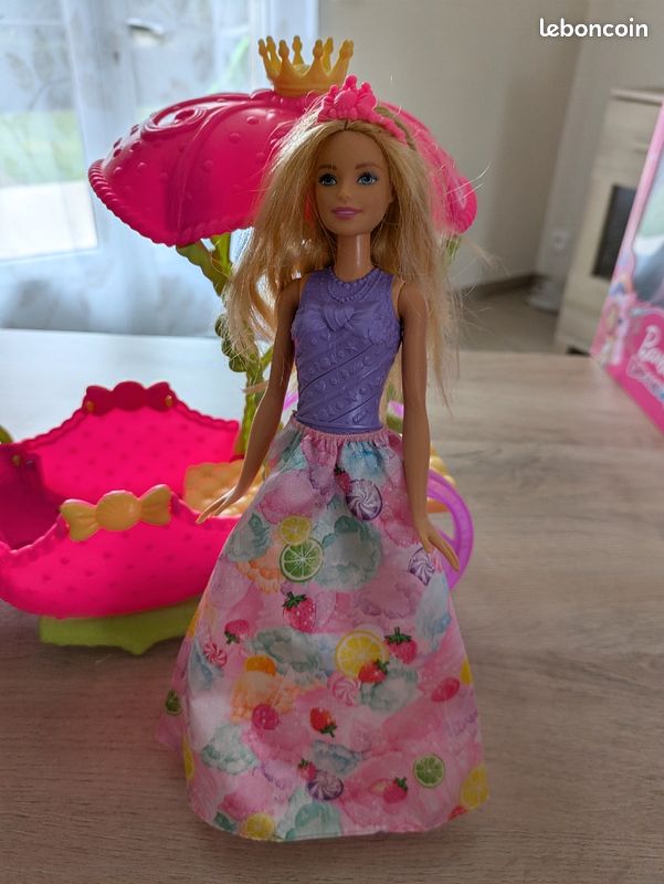 Barbie dreamtopia, licorne et calèche Jeux Jouets
