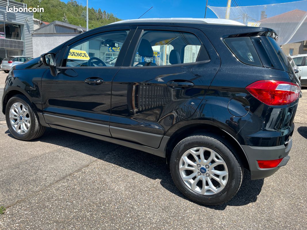 A saisir ecosport essence 125cv semi-cuir 87.600kms clim possibilite garantie 12 / 24 / 36 mois (image 4)
