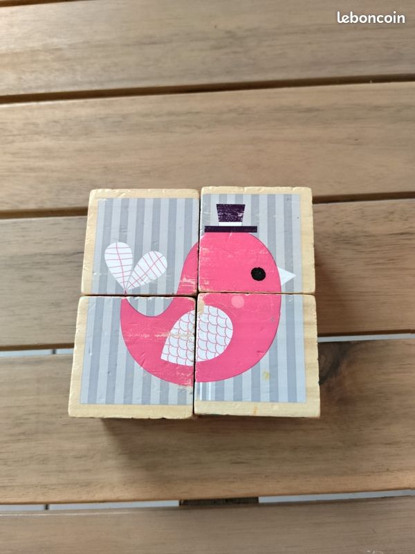Cube puzzle en bois (image 6)