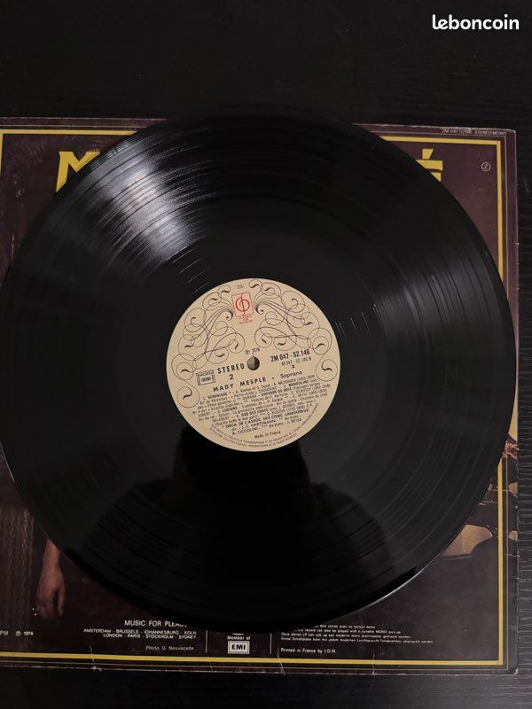 Mady Mesplé – Bizet, Debussy, Rossini… – Disque TB / Pochette TB (image 3)