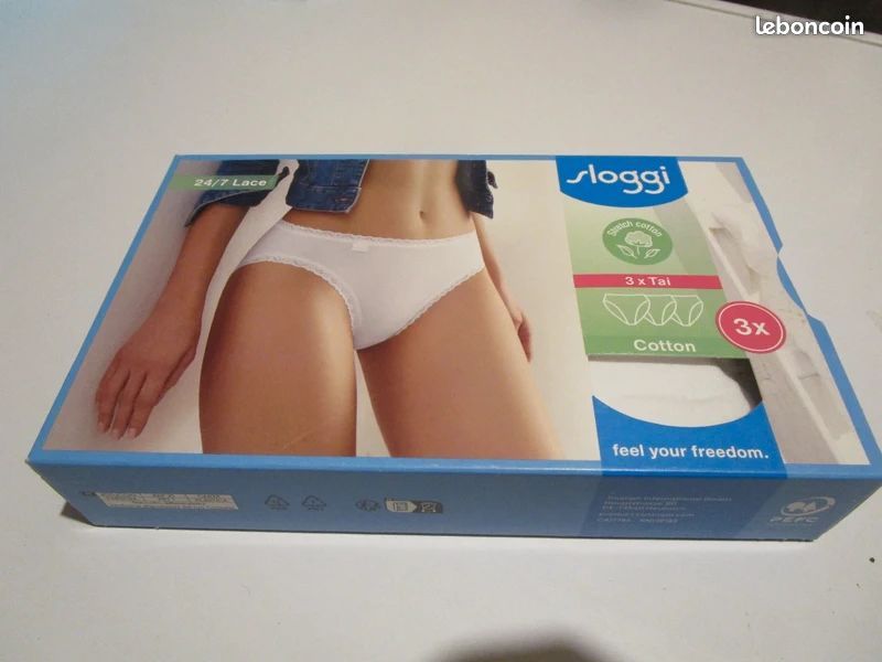 Slip coton - Tai chic - Sloggi - La Lingerie des Ducs