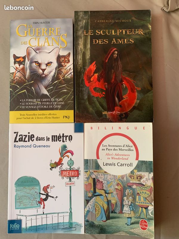 4 livres de poche jeunesse (image 1)