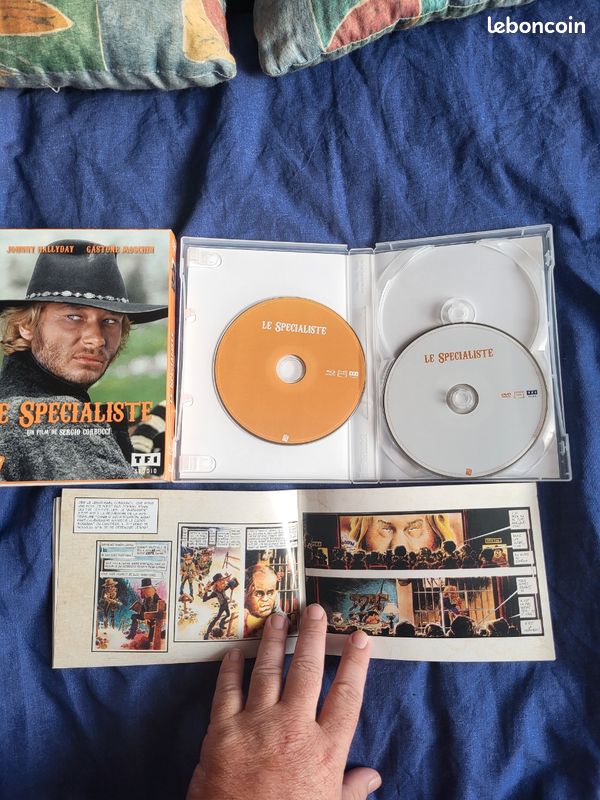 Coffret Blu ray + DVD + BD Le Spécialiste (Johnny Hallyday. Fourreau cartonné ) (image 18)