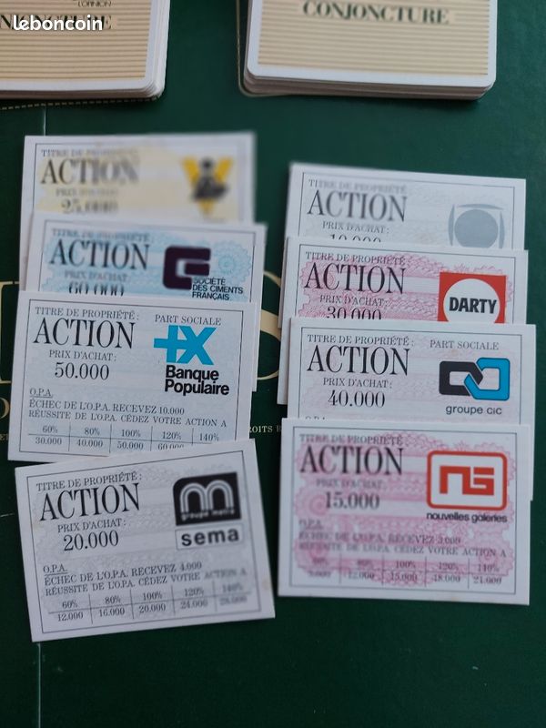 Jeu de société ancien : Business (image 6)
