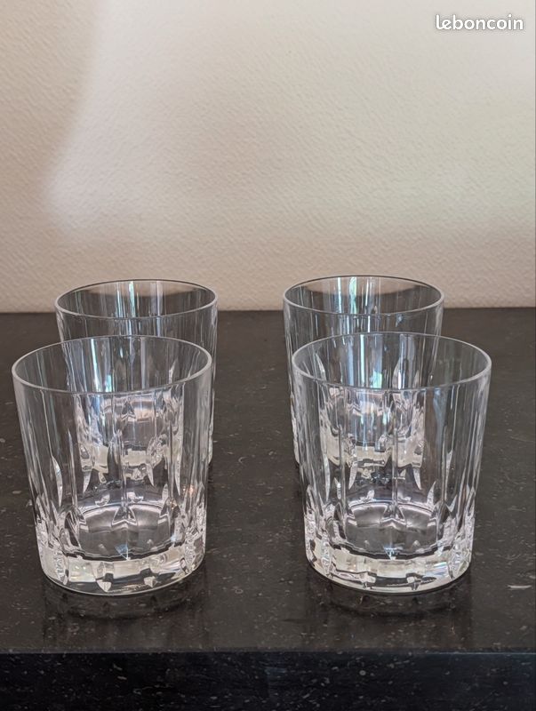 33 verres cristal de Lorraine modèle Gérard-Vin/eau/champagne/whisky (image 8)