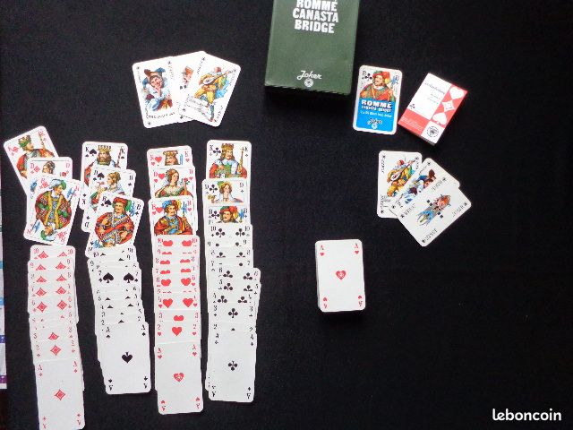 Jeu cartes ancien (image 3)