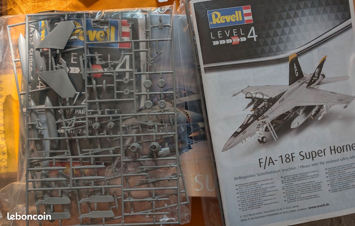 Avión F/a-18f Super Hornet 1/72 Revell | Envío gratis
