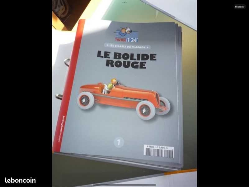 Hachette - Collection Tintin - Voiture 1/24 Le Camion Rouge - Fascicule Inclus - Neuf