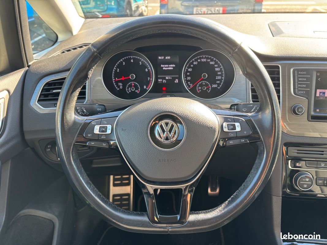 VOLKSWAGEN GOLF SPORTSVAN 1.4 TSI 150CH ALLSTAR BLUEMOTION TECH - CAMERA DE RECUL - CARPLAy (image 4)
