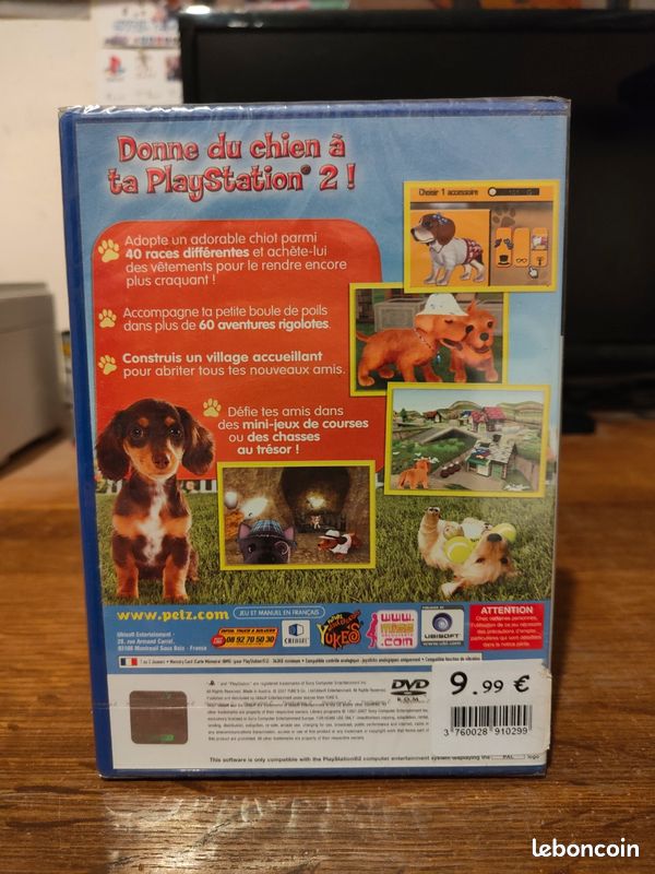 Dogz Sur Sony PlayStation 2 PS2 Neuf Sous Blister Version Française PAL