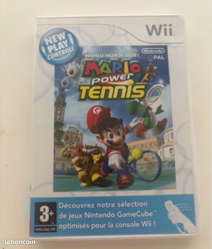 Nintendo Wii # Mario Power Tennis - Jeux vidéo