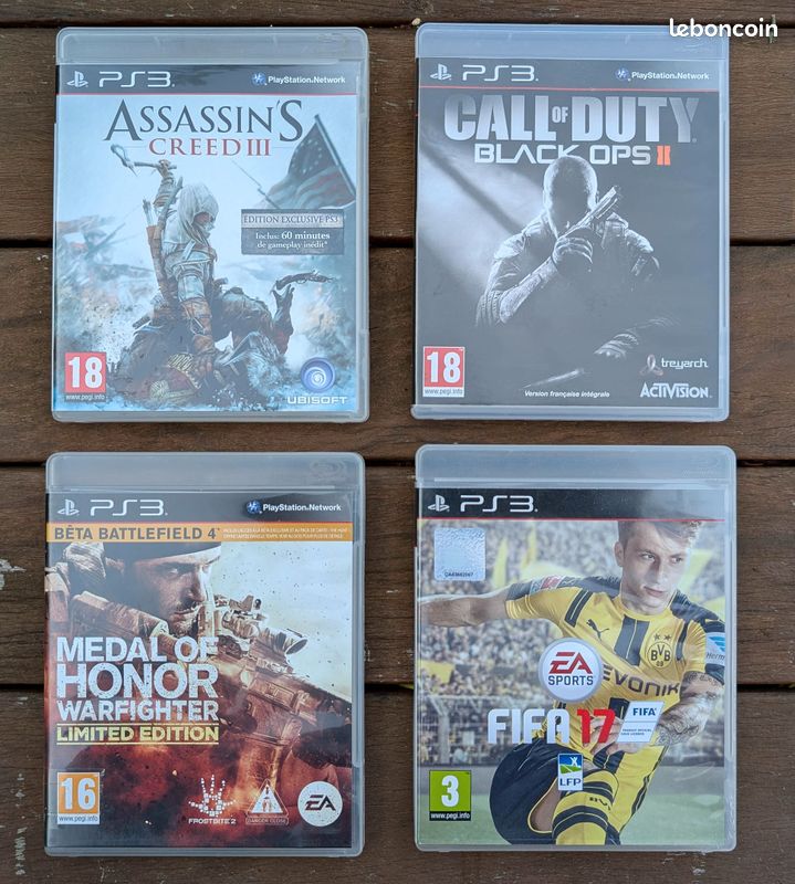 Lot Jeux PS3 (image 1)