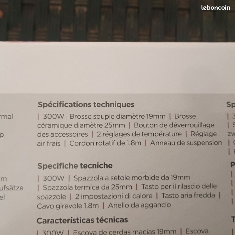 Brosse soufflante (image 3)