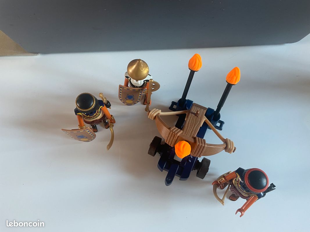 Playmobil 5388 History Soldats du pharaon avec baliste egyptien antiquité romain (image 2)