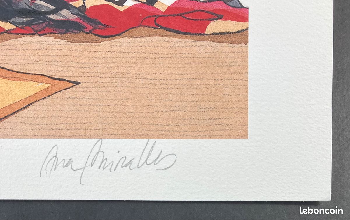 Ana MIRALLES "Djinn : Le trésor de Kim" Lithographie signée et numérotée (image 3)