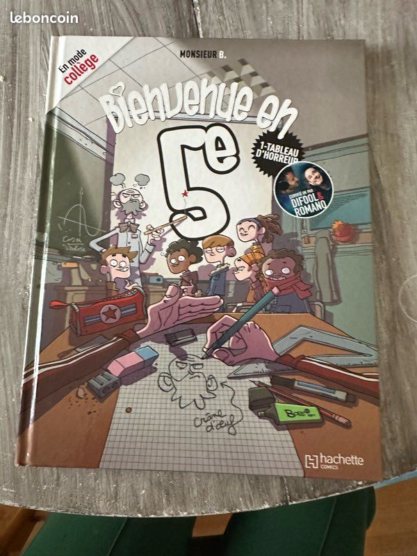 BD bienvenue en 5eme (image 1)
